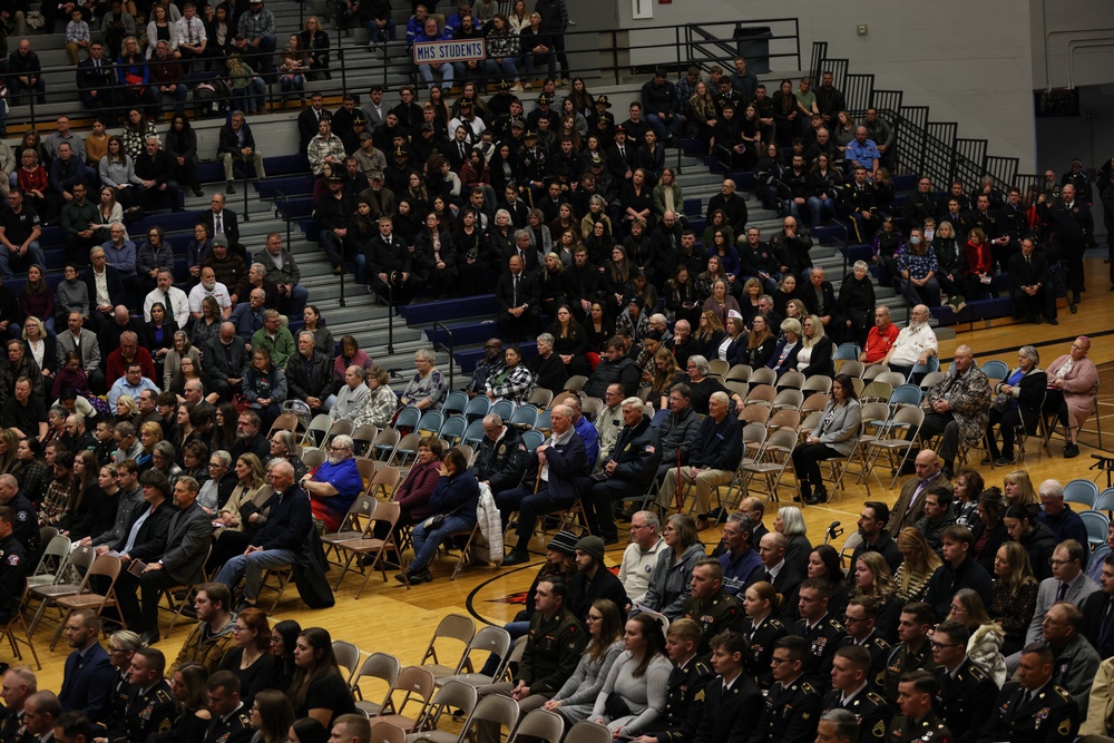 Funeral honors for Staff Sgt. William “Nate” Howard