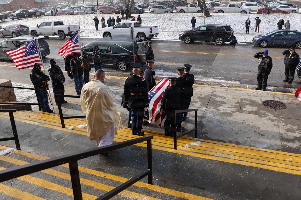 Funeral honors for Staff Sgt. Edgar Brian Torres-Tovar