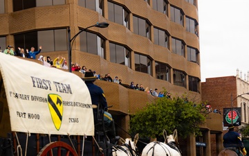 1st Cavalry Division Horse Cavalry Detachment Supports Tournament of Roses Parade 2026