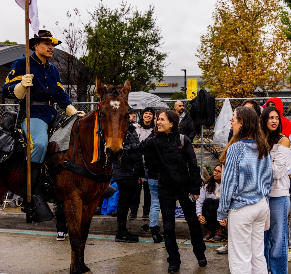 1st Cavalry Division Horse Cavalry Detachment Supports Tournament of Roses Parade 2026