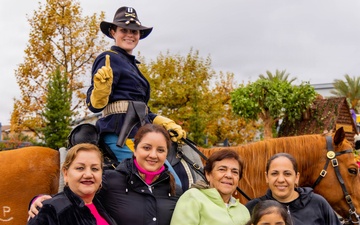 1st Cavalry Division Horse Cavalry Detachment Supports Tournament of Roses Parade 2026