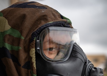 125th Civil Engineer Squadron Conducts Chemical, Biological, Nuclear, and Radiation (CBRN) Training