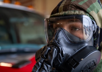 125th Civil Engineer Squadron Conducts Chemical, Biological, Nuclear, and Radiation (CBRN) Training