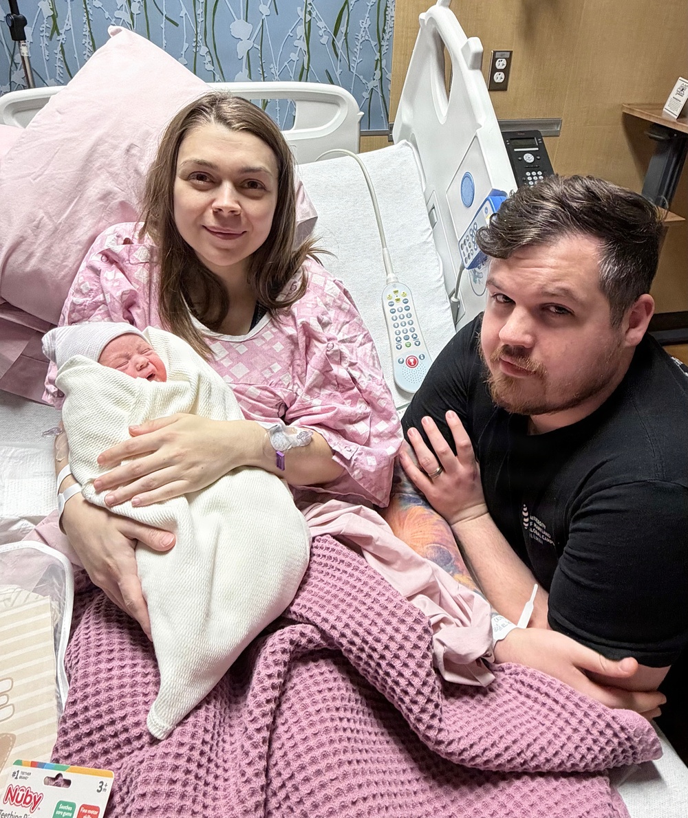 Walter Reed Welcomes First Baby of the New Year