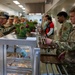 Members of 125th Fighter Wing Leadership Serve Holiday Meals to Airmen