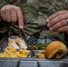 Members of 125th Fighter Wing Leadership Serve Holiday Meals to Airmen