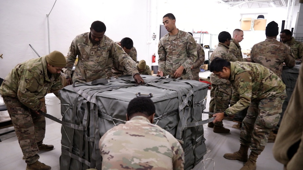 3rd Infantry Division Sustainment Brigade trains sling load operations