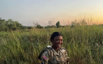U.S. Army National Guard Soldier Saves her own life using lessons learned in Basic Combat Training