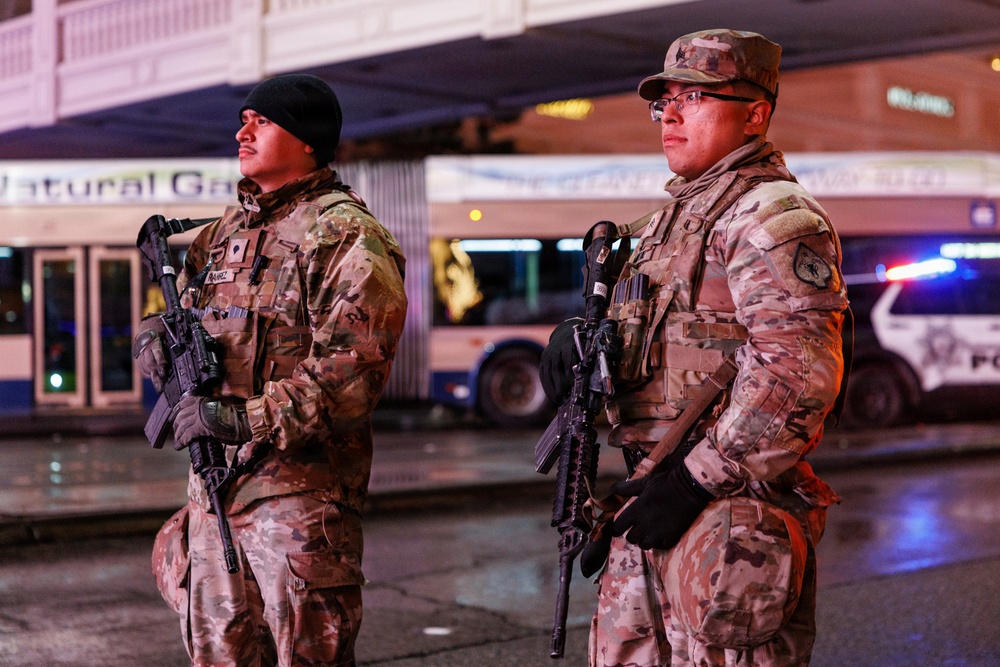 Nevada Guard Supports New Year's Eve Celebration for 26th Year