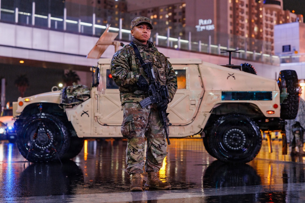 Nevada Guard Supports New Year's Eve Celebration for 26th Year