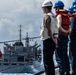 USS Bainbridge Replenishment-at-Sea with USNS Supply