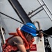 USS Bainbridge Replenishment-at-Sea with USNS Supply