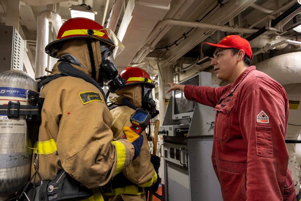 USS Stockdale  conducts routine operations