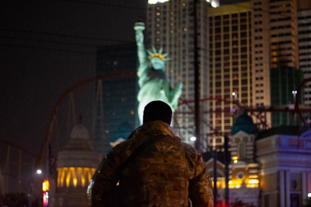 Nevada Guard Supports New Year's Eve Celebration for 26th Year