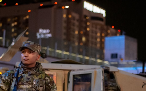 Nevada Guard Supports New Year's Eve Celebration for 26th Year