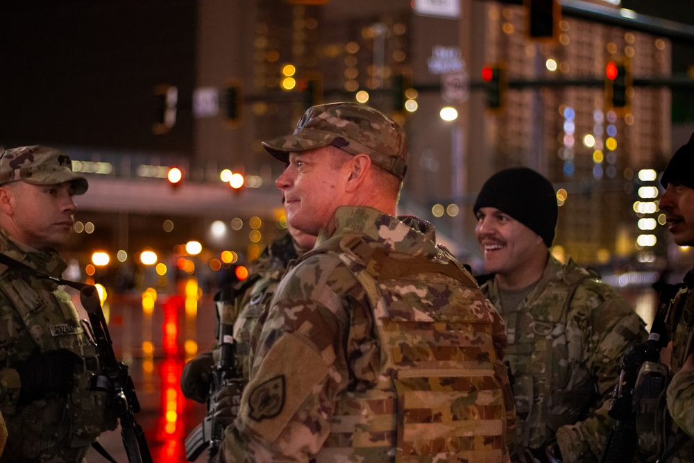 Nevada Guard Supports New Year's Eve Celebration for 26th Year
