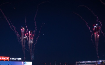 940th Air Refueling Wing Performs Flyover at Levi's Stadium
