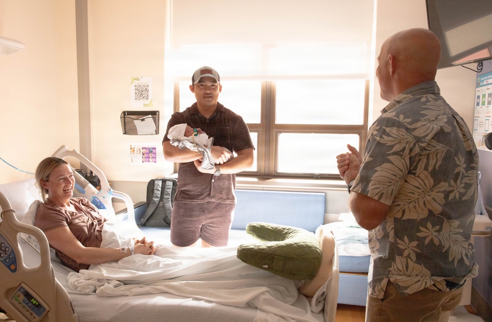 Celebrating the Arrival of the First Babies of 2026 at Tripler Army Medical Center