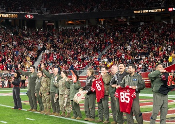 940th Air Refueling Wing Performs Flyover at Levi's Stadium