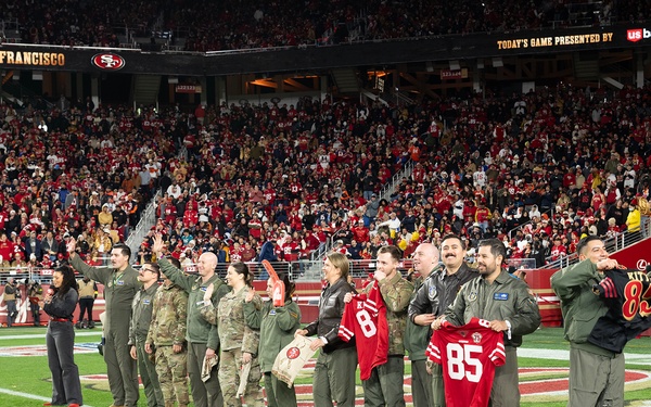 940th Air Refueling Wing Performs Flyover at Levi's Stadium