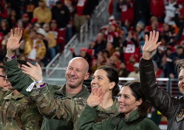 940th Air Refueling Wing Performs Flyover at Levi's Stadium