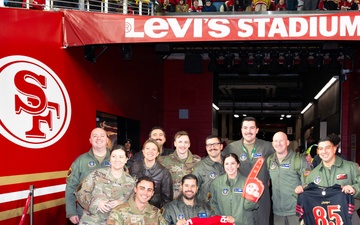 940th Air Refueling Wing Performs Flyover at Levi's Stadium