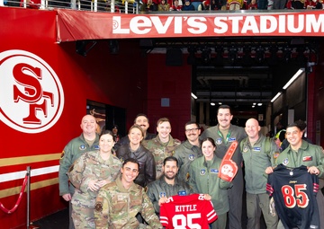 940th Air Refueling Wing Performs Flyover at Levi's Stadium