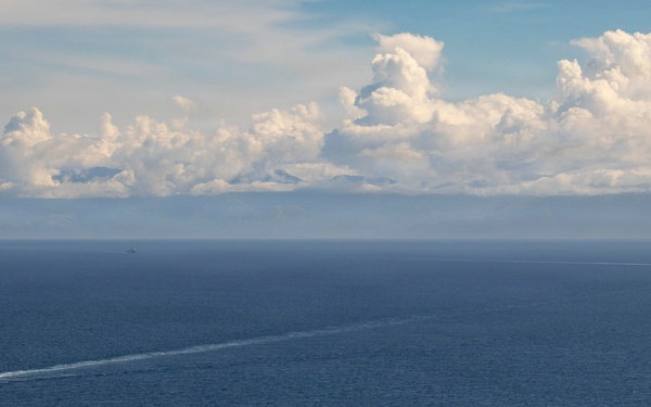 Abraham Lincoln conducts routine operations