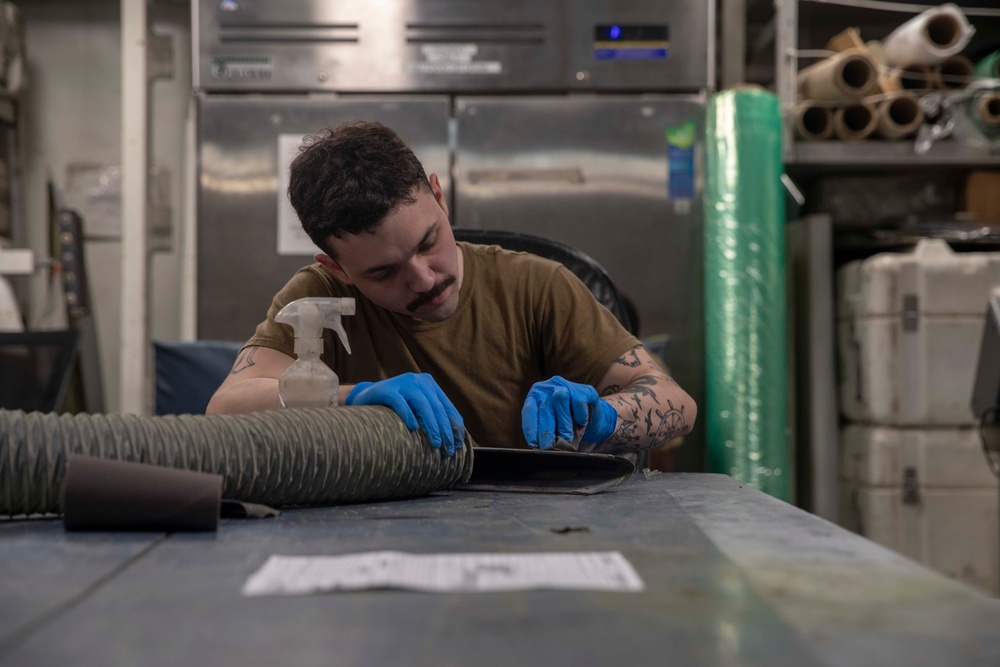 USS Abraham Lincoln conducts routine operations.
