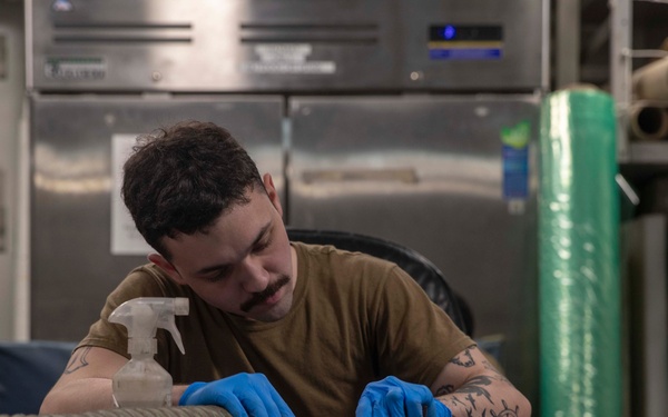 USS Abraham Lincoln conducts routine operations.