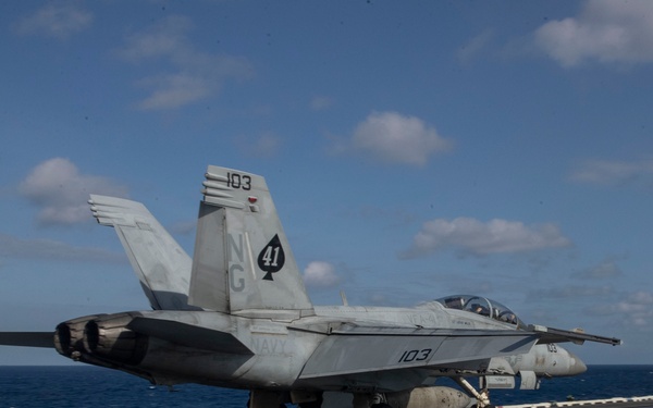 USS Abraham Lincoln conducts routine operations.