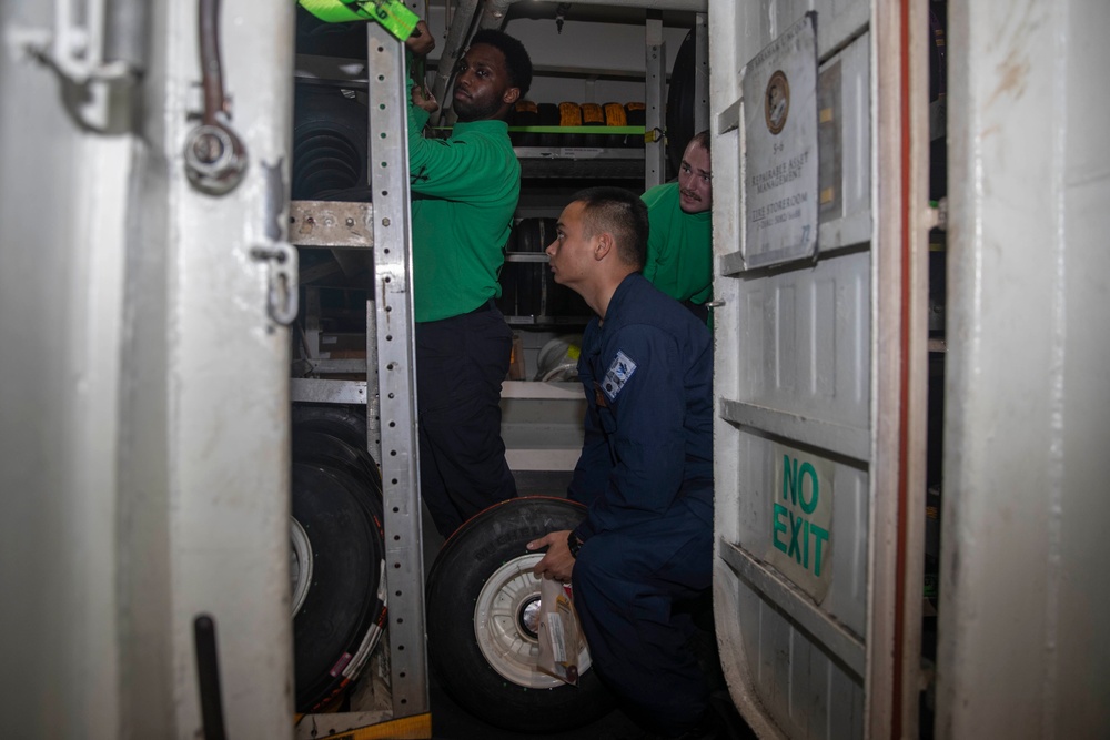 USS Abraham Lincoln conducts routine operations.