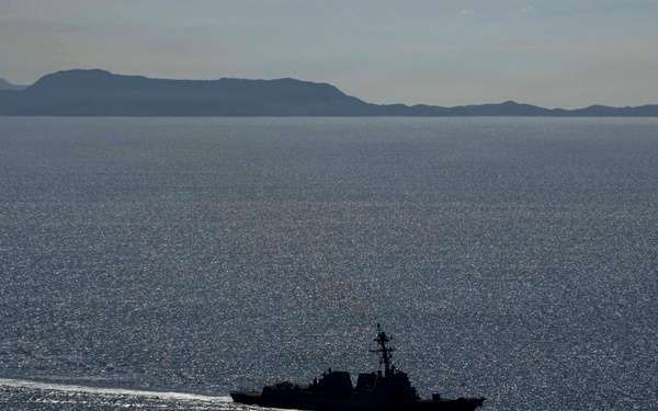 Abraham Lincoln conducts routine operations