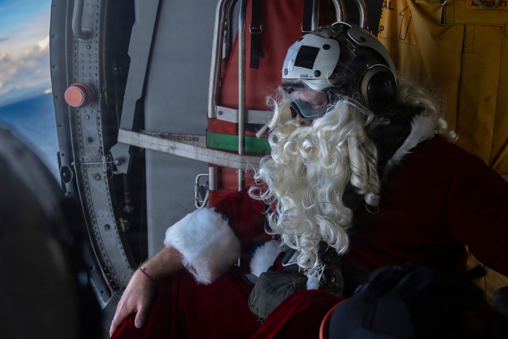 Abraham Lincoln conducts routine operations