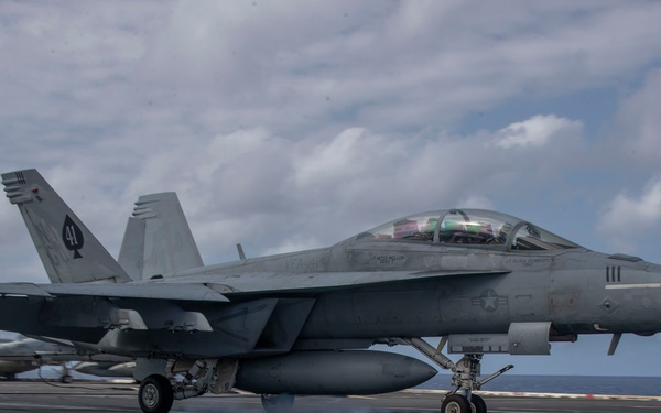 USS Abraham Lincoln conducts routine operations.