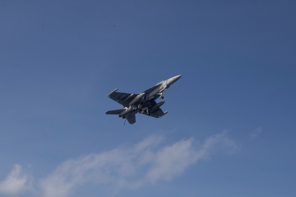 USS Abraham Lincoln conducts routine operations.