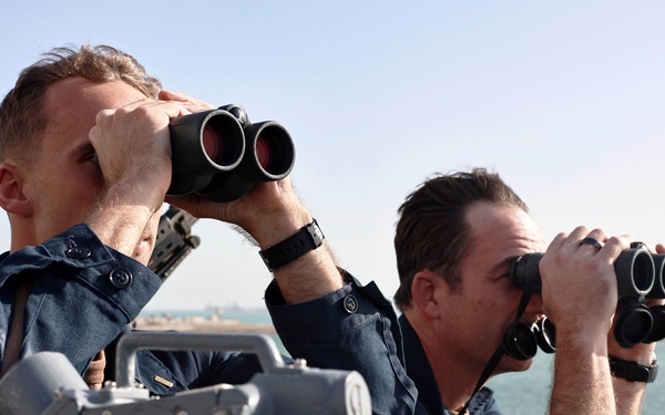 USS Roosevelt (DDG 80) Conducts Sea-and-Anchor in the Arabian Sea