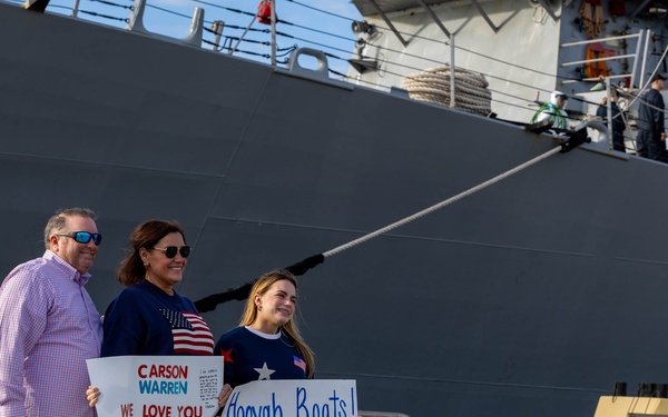 USS Delbert D. Black (DDG 119) Departs Naval Station Mayport