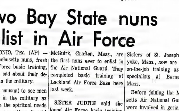 104th’s Own ‘Flying Nun’: History Made