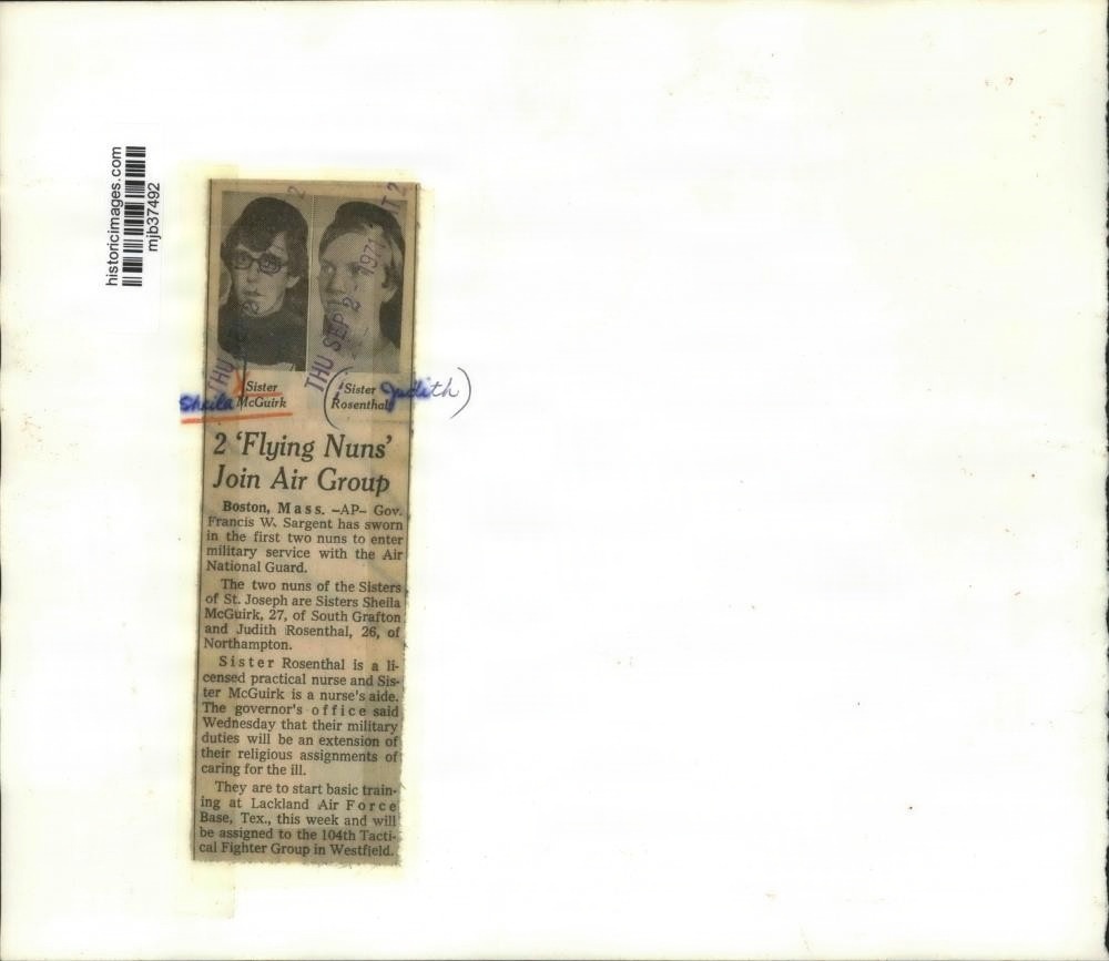 104th’s Own ‘Flying Nun’: History Made