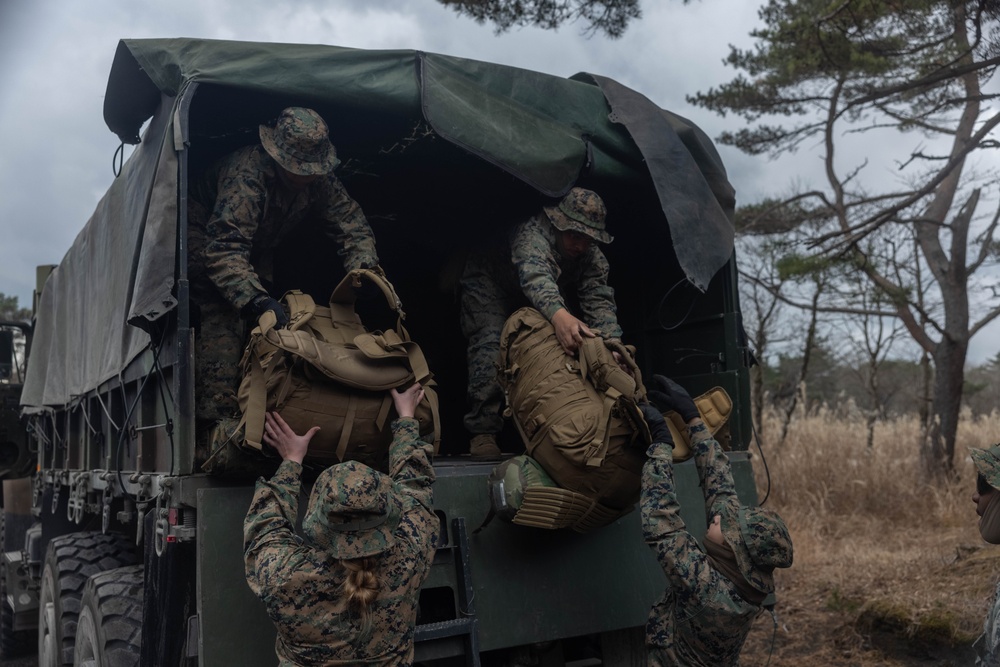 3rd Marine Logistics Group Participate in Komodo 26.2 Field Exercise