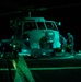 U.S. Sailors Chock and Chain an MH-60R Sea Hawk, Attached to Helicopter Maritime Squadron 72
