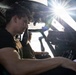 U.S. Sailors Conduct Routine Maintenance of an MH-60R Sea Hawk Helicopter on the Flight Deck