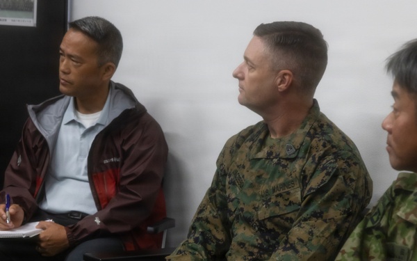 CLR-37 Visits JMSDF base and JSDF Officer Canidate School