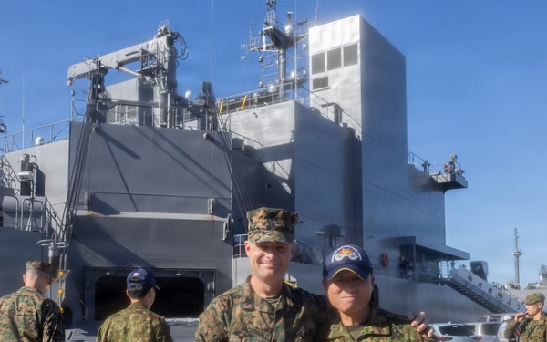 CLR-37 Visits JMSDF base and JSDF Officer Canidate School