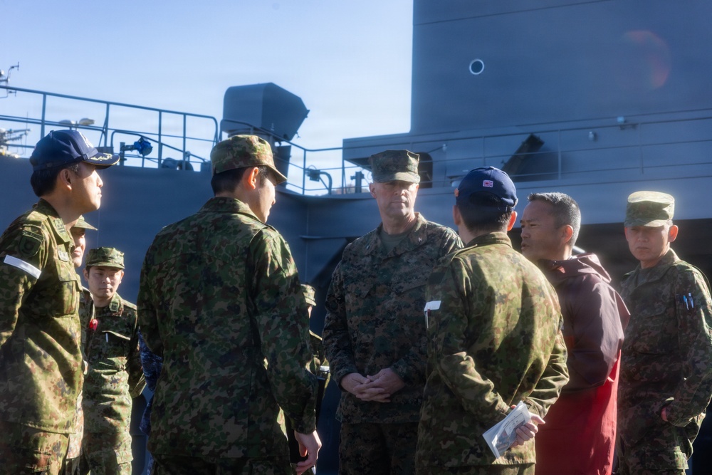 CLR-37 Visits JMSDF base and JSDF Officer Candidate School