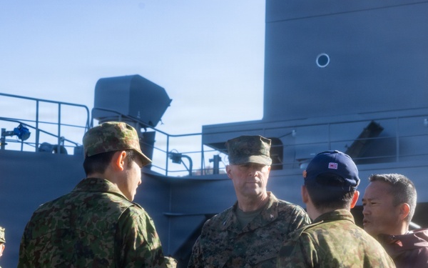 CLR-37 Visits JMSDF base and JSDF Officer Canidate School