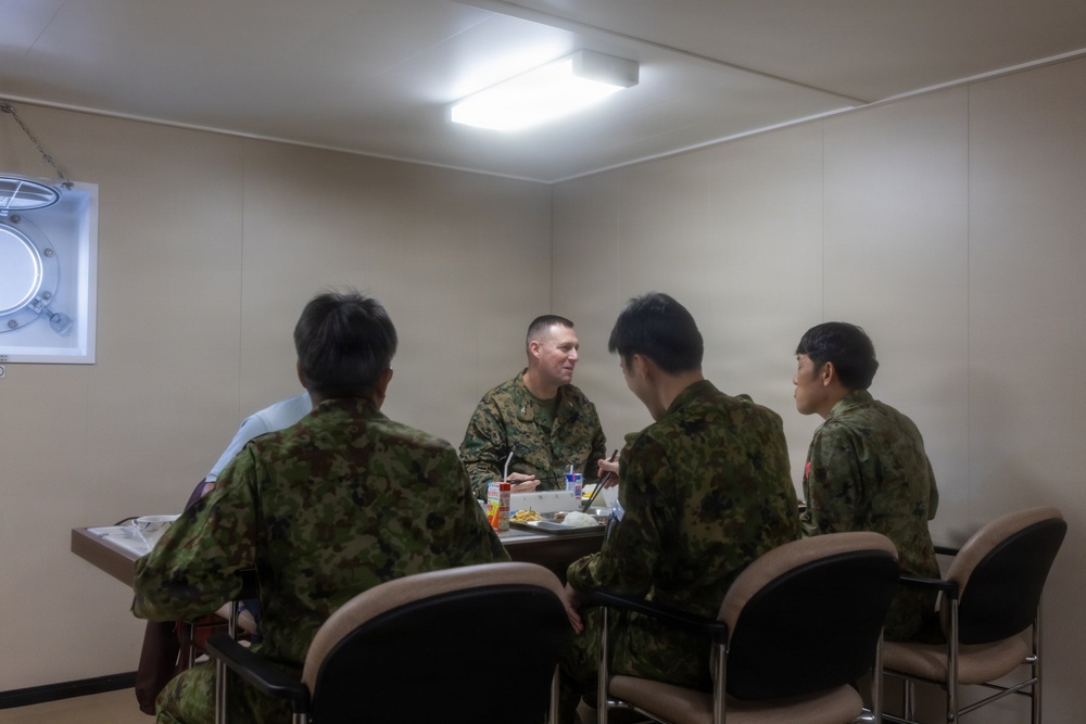 CLR-37 Visits JMSDF base and JSDF Officer Candidate School