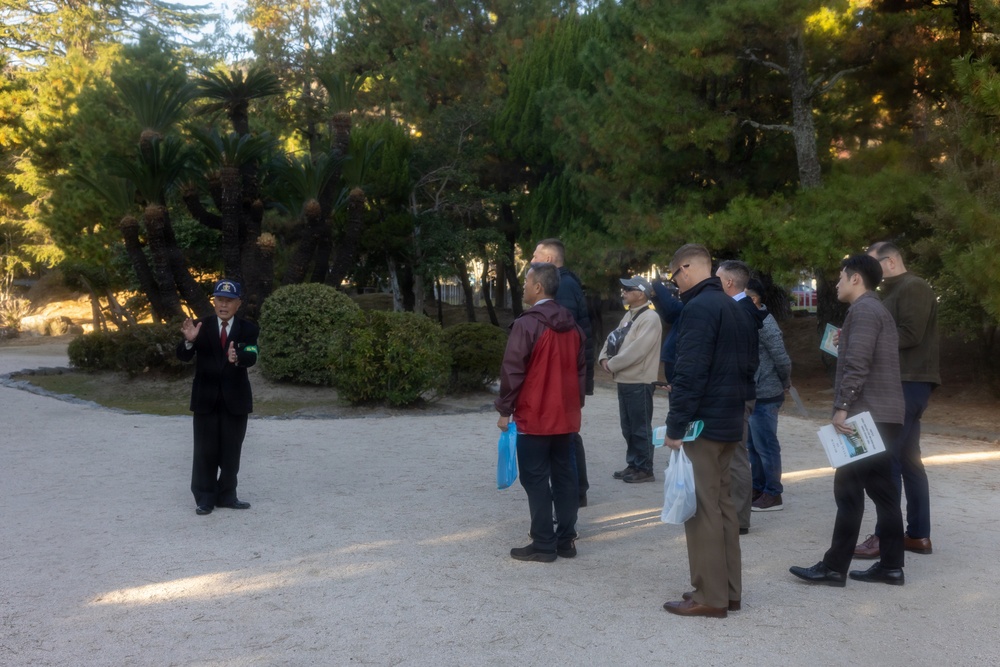 CLR-37 Visits JMSDF base and JSDF Officer Candidate School