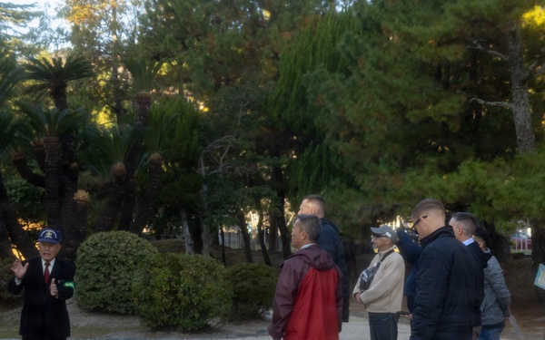 CLR-37 Visits JMSDF base and JSDF Officer Canidate School